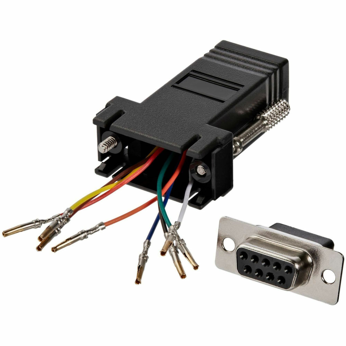 Adaptateur série modulaire DB9 vers RJ45 StarTech.com - Noir