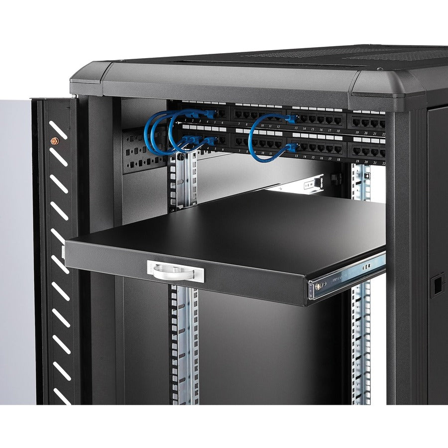 Étagère de serveur coulissante profonde noire StarTech.com