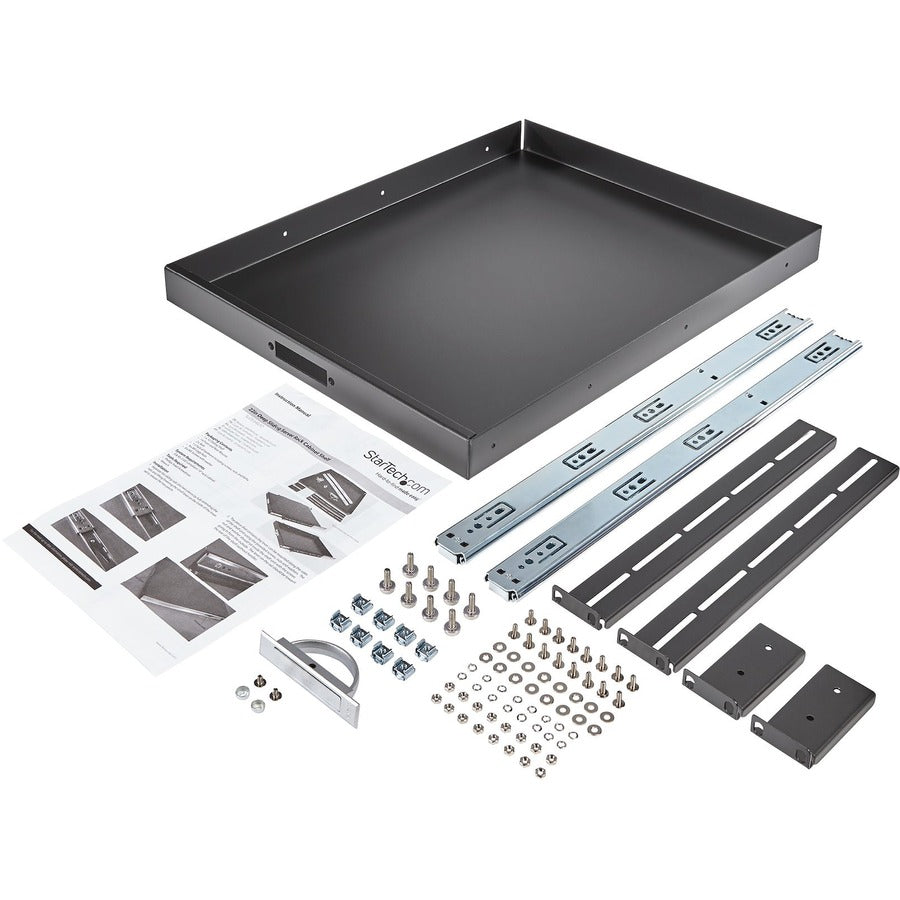 Étagère de serveur coulissante profonde noire StarTech.com