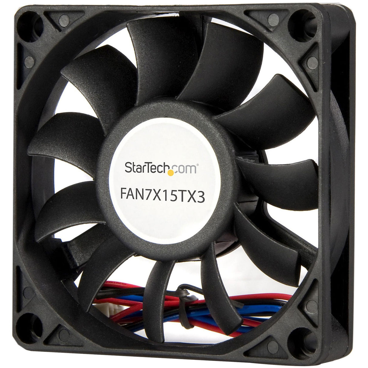 Ventilateur de boîtier à roulement à billes de remplacement StarTech.com 70 mm - Connecteur TX3 - Ventilateur de boîtier - 70 mm - Noir