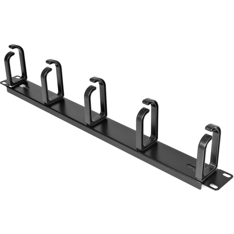 StarTech.com 1U 19in Metal Rackmount Cable Management Panel - Rack cable management kit - 1U