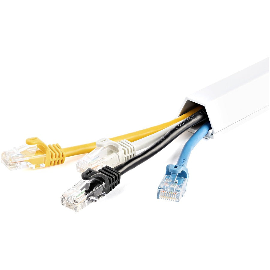 StarTech.com 6 ft 2 Piece Cable Raceway Duct - White