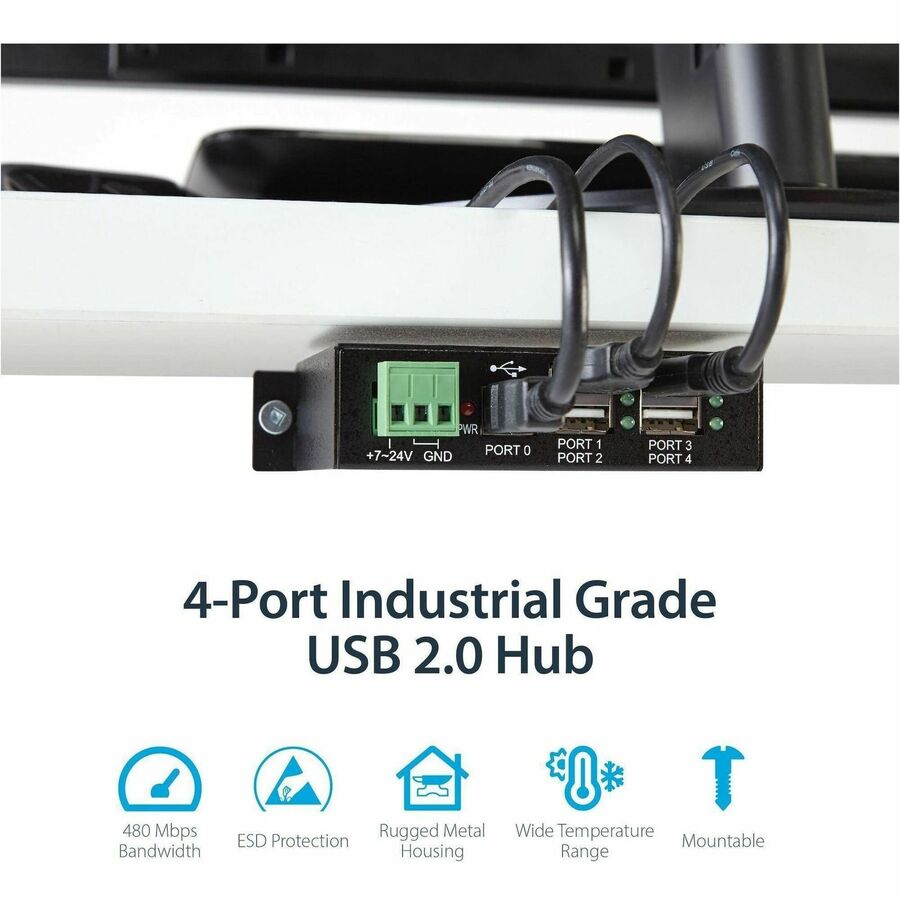 Hub USB 2.0 4 ports StarTech.com