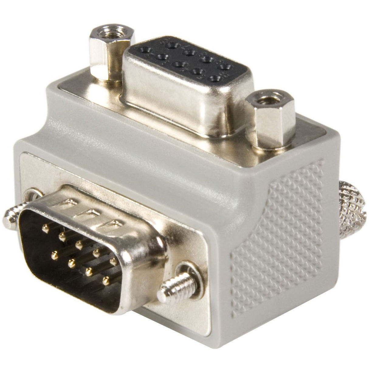 Câble adaptateur série StarTech.com - Type 2 - DB9 coudé (m) - DB9 (f) - Serial ATA