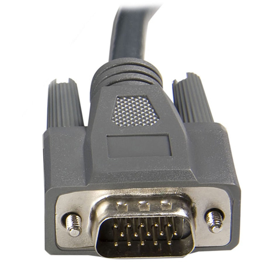 Câble USB/VGA 2-en-1 StarTech.com - USB 4 broches Type A, HD-15 (M) - HD-15 (M) - 1,8 m
