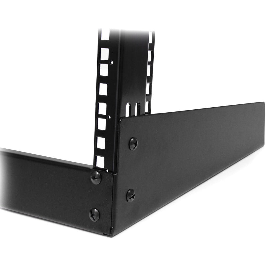 Rack serveur de bureau 12U à 2 montants StarTech.com, rack réseau à cadre ouvert de 48 cm, petit rack pour la maison/le bureau, pour équipements audiovisuels, de studio, de données et informatiques.