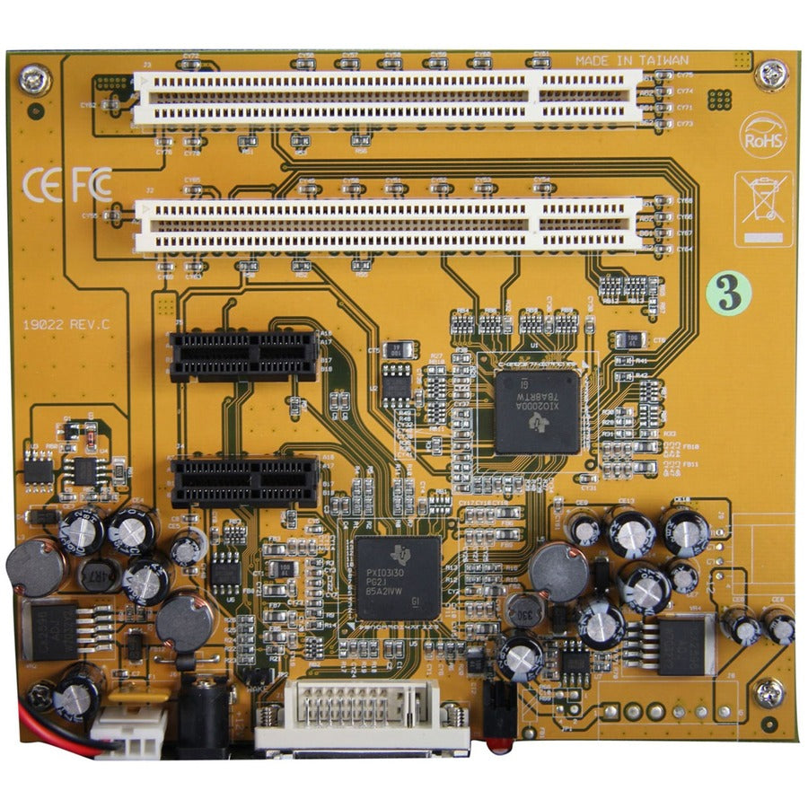 StarTech.com PCI Express to 2 PCI & 2 PCIe Expansion Enclosure System - Full Length - Expansion Bay - External - 4 slot - PCI Express Single Lane - PCI Full Length