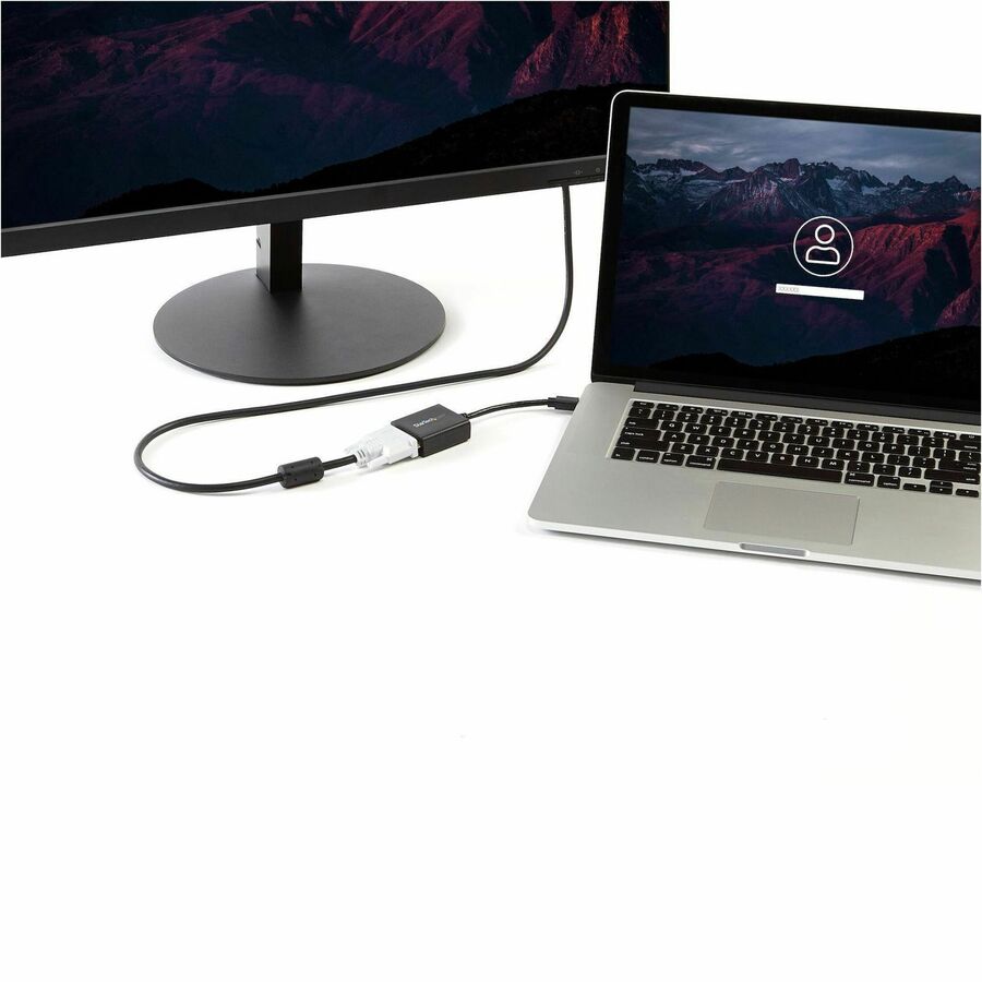StarTech.com Mini DisplayPort to DVI Adapter, Mini DP to DVI-D Converter, 1080p Video, VESA Certified, mDP 1.2 to DVI Monitor/Display