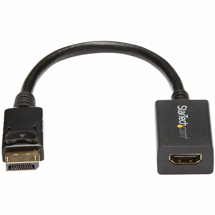 Adaptateur StarTech.com DisplayPort vers HDMI, convertisseur vidéo DP vers HDMI 1080p, dongle moniteur/TV DP vers HDMI, connecteur DP verrouillable passif