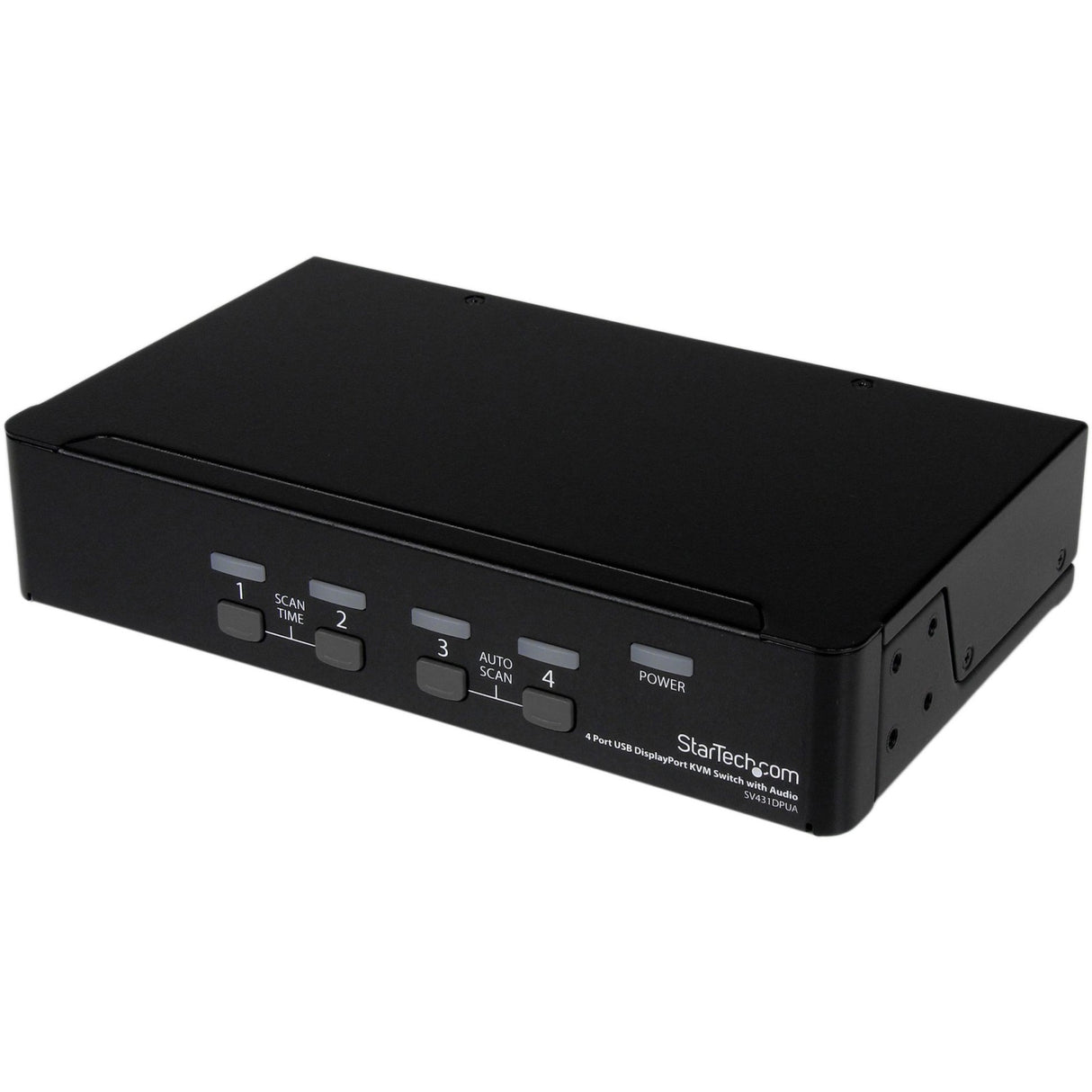 Commutateur KVM DisplayPort USB 4 ports StarTech.com avec audio