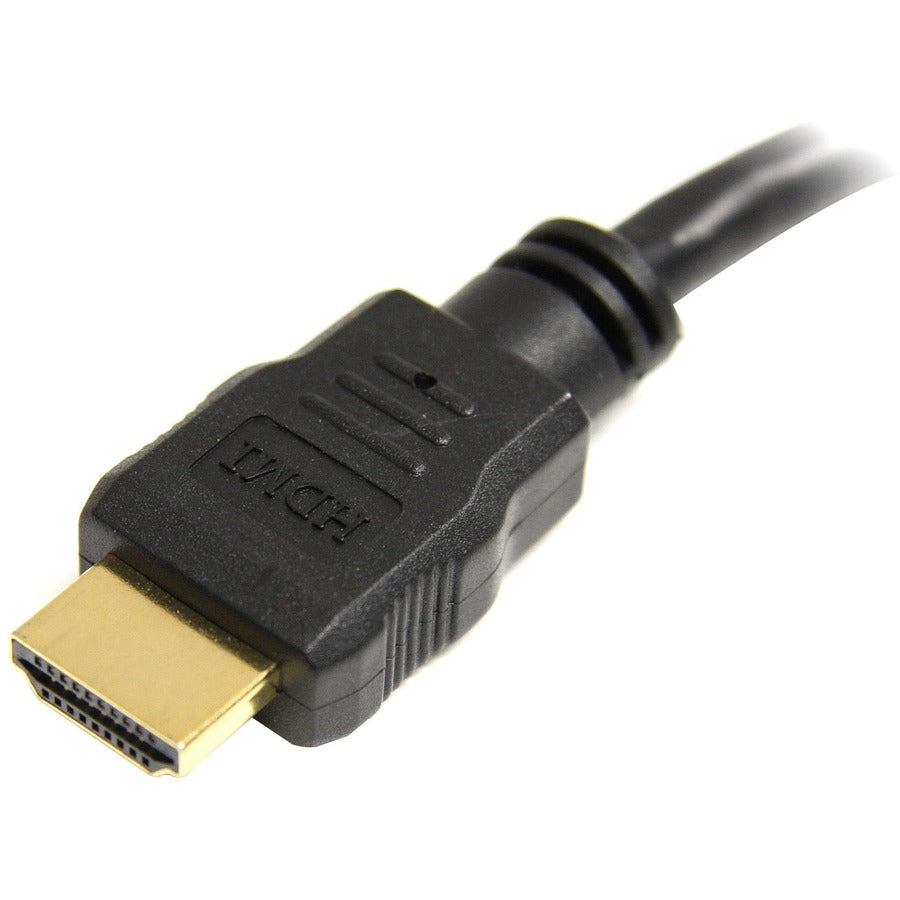 Câble d'extension HDMI StarTech.com 15 cm, câble HDMI court mâle vers femelle, 4K UHD HDMI Port Saver M/F, HDMI 1.4, dongle HDMI