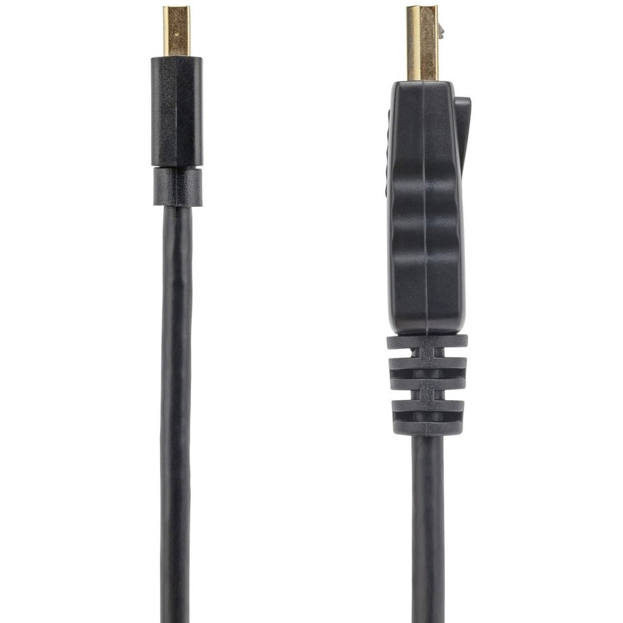 StarTech.com 3ft (1m) Mini DisplayPort to DisplayPort 1.2 Cable, 4K x 2K mDP to DisplayPort Adapter Cable, Mini DP to DP Cable for Monitor