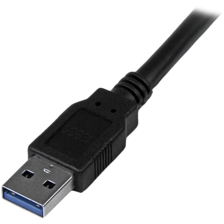 Câble USB 3.0 SuperSpeed (5 Gbit/s) A vers A StarTech.com de 1,8 m (1,8 m) - Noir - M/M