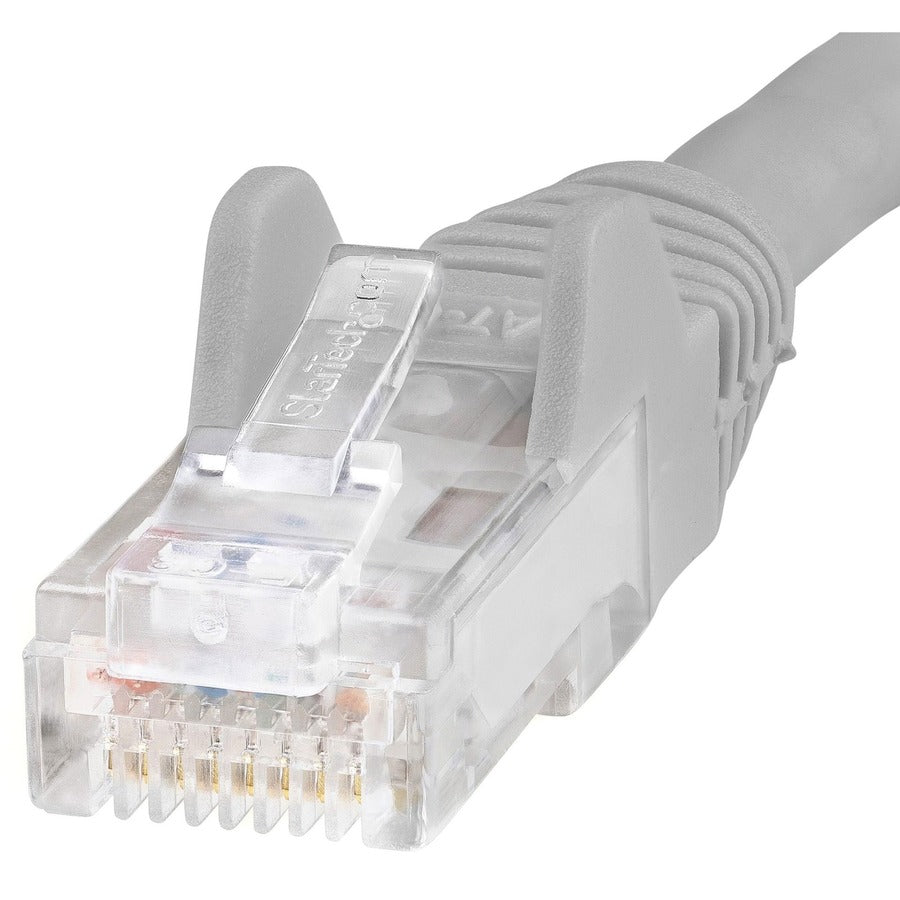 StarTech.com 35ft CAT6 Ethernet Cable - Gray Snagless Gigabit - 100W PoE UTP 650MHz Category 6 Patch Cord UL Certified Wiring/TIA