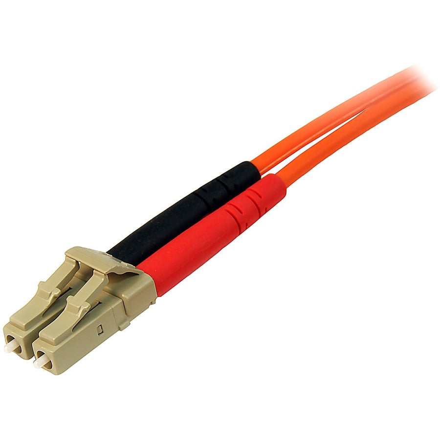Câble fibre optique StarTech.com 2 m - Multimode Duplex 50/125 - Cordon de raccordement fibre optique LSZH - LC/LC