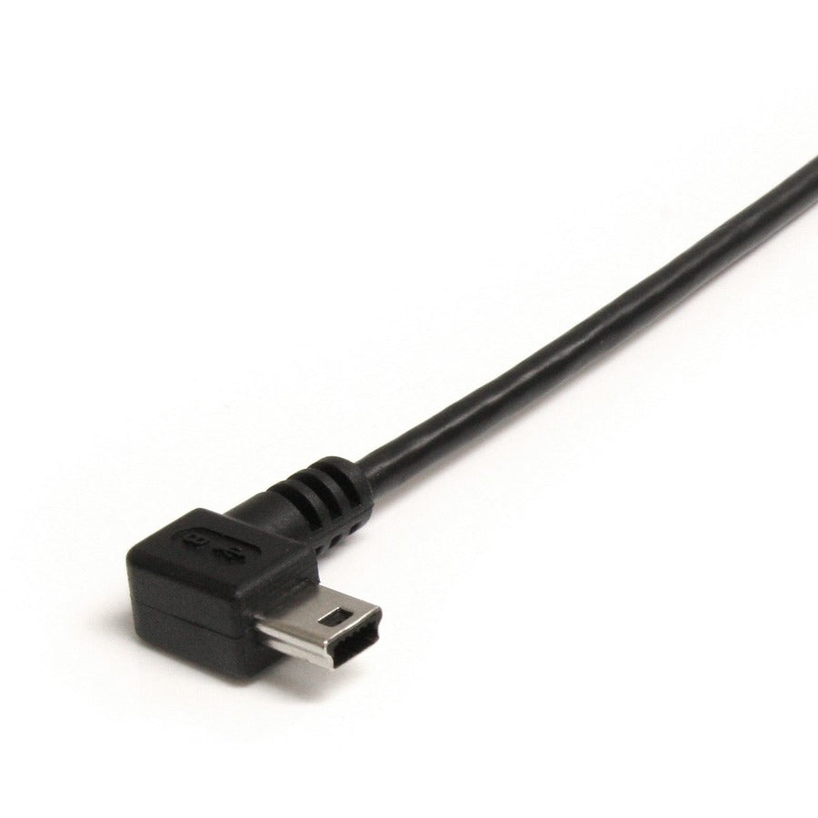 Câble mini USB StarTech.com de 1,8 m (A vers mini B à angle droit)