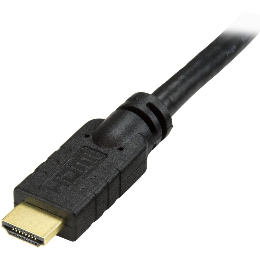 Câble HDMI StarTech.com 6 m, câble HDMI 4K haute vitesse avec Ethernet, câble HDMI UHD 4K 30 Hz M/M, câble vidéo/affichage HDMI 4K 1.4, noir