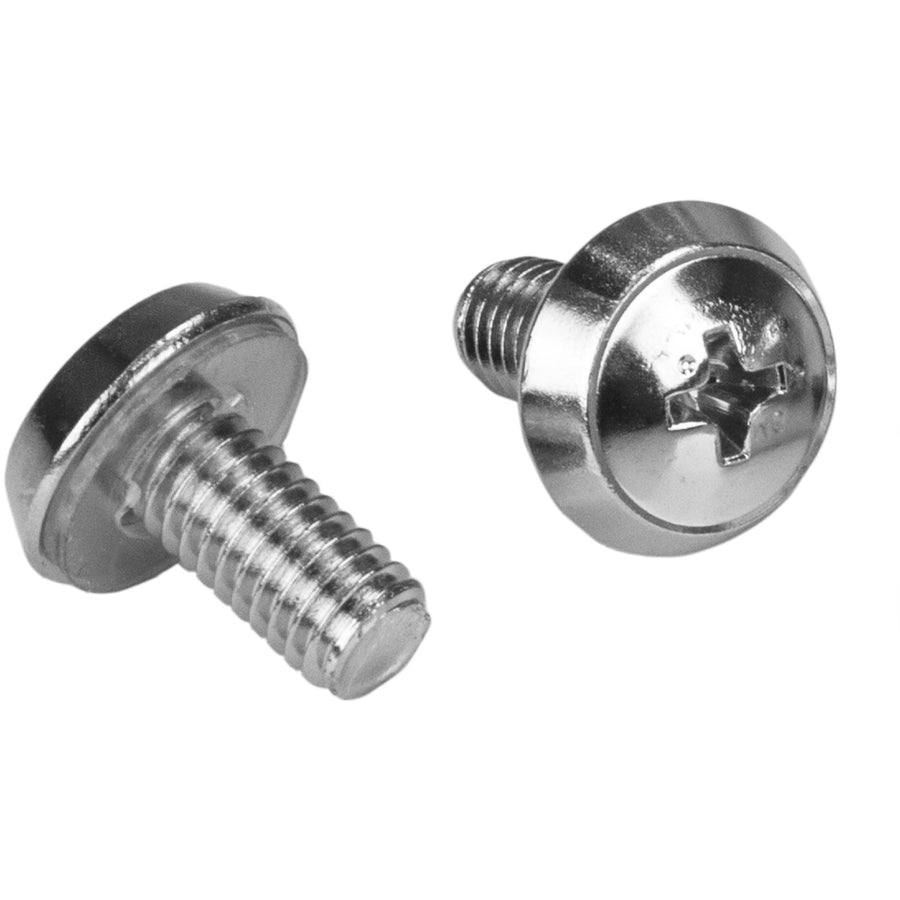StarTech.com Lot de 100 vis de montage M6 et écrous cage pour armoire de serveur