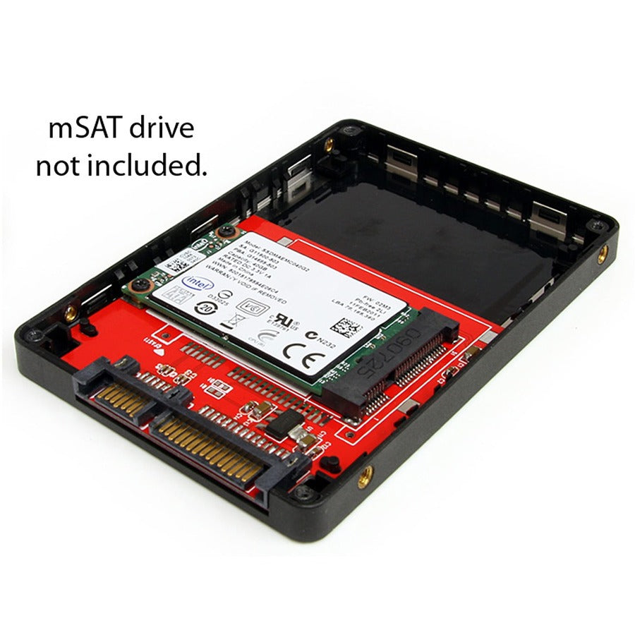 Boîtier adaptateur StarTech.com SSD SATA vers Mini SATA 2,5 pouces