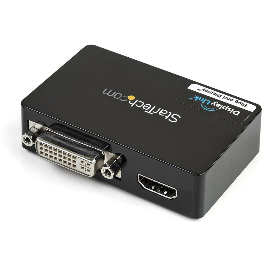 Adaptateur de carte vidéo externe StarTech.com USB 3.0 vers HDMI® et DVI pour deux écrans