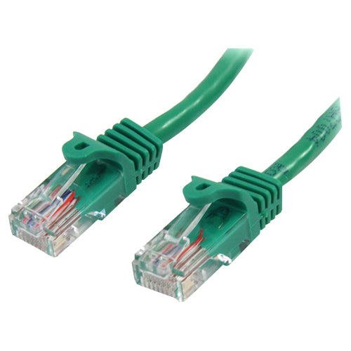StarTech.com Câble de raccordement RJ45 UTP Cat5e anti-accroc vert de 1,5 m (1,5 m)