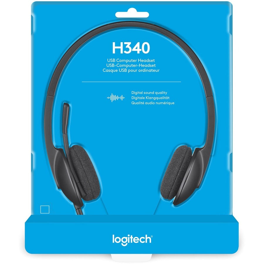 Casque USB Logitech H340