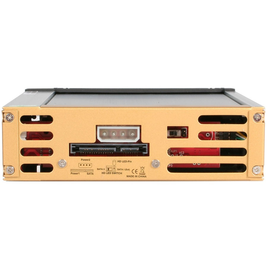 Tiroir pour disque dur SATA en aluminium noir StarTech.com - Rack de stockage mobile - noir