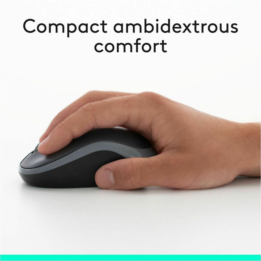 Logitech MK270 Wireless Keyboard and Mouse Combo for Windows, 2.4 GHz Wireless, Compact Mouse, 8 Multimedia and Shortcut Keys, 2-Year Battery Life, for PC, Laptop