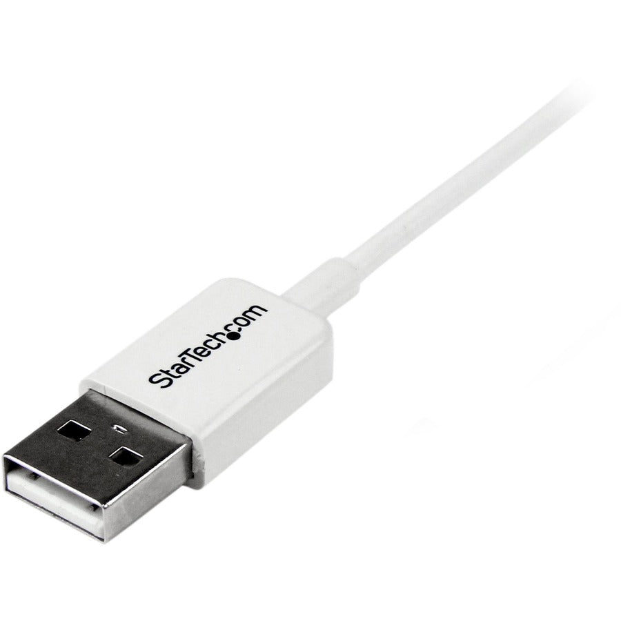 Câble micro USB StarTech.com blanc de 2 m (A vers Micro B)