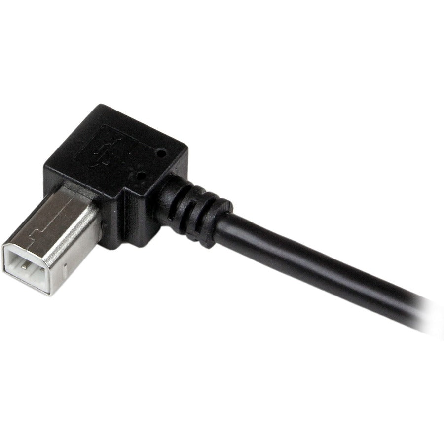 Câble USB 2.0 A vers B coudé StarTech.com de 1 m (M/M)
