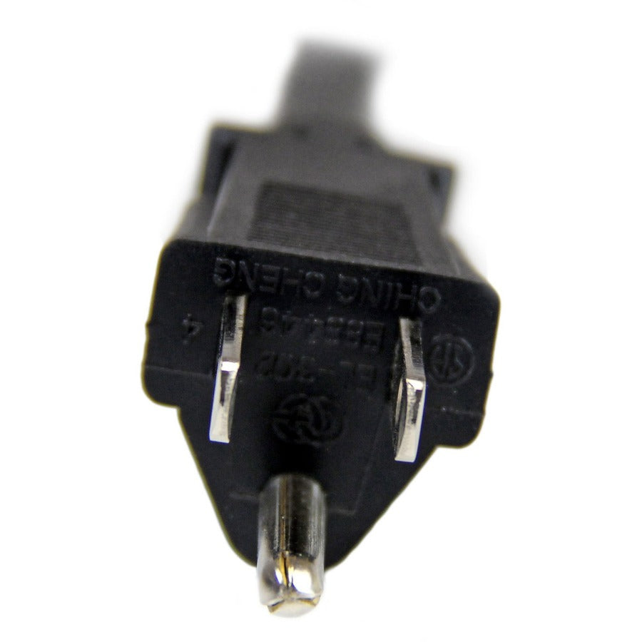 StarTech.com 8ft (2.4m) Heavy Duty Power Cord, NEMA5-15P to C15, 15A 125V, 14AWG, Replacement AC Computer PC Power Supply Cable