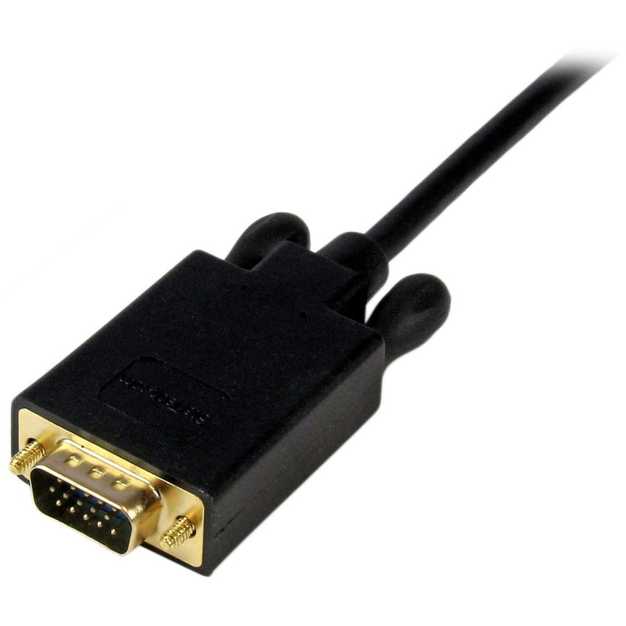 StarTech.com 10 ft Mini DisplayPort™ to VGA Adapter Converter Cable - mDP to VGA 1920x1200 - Black