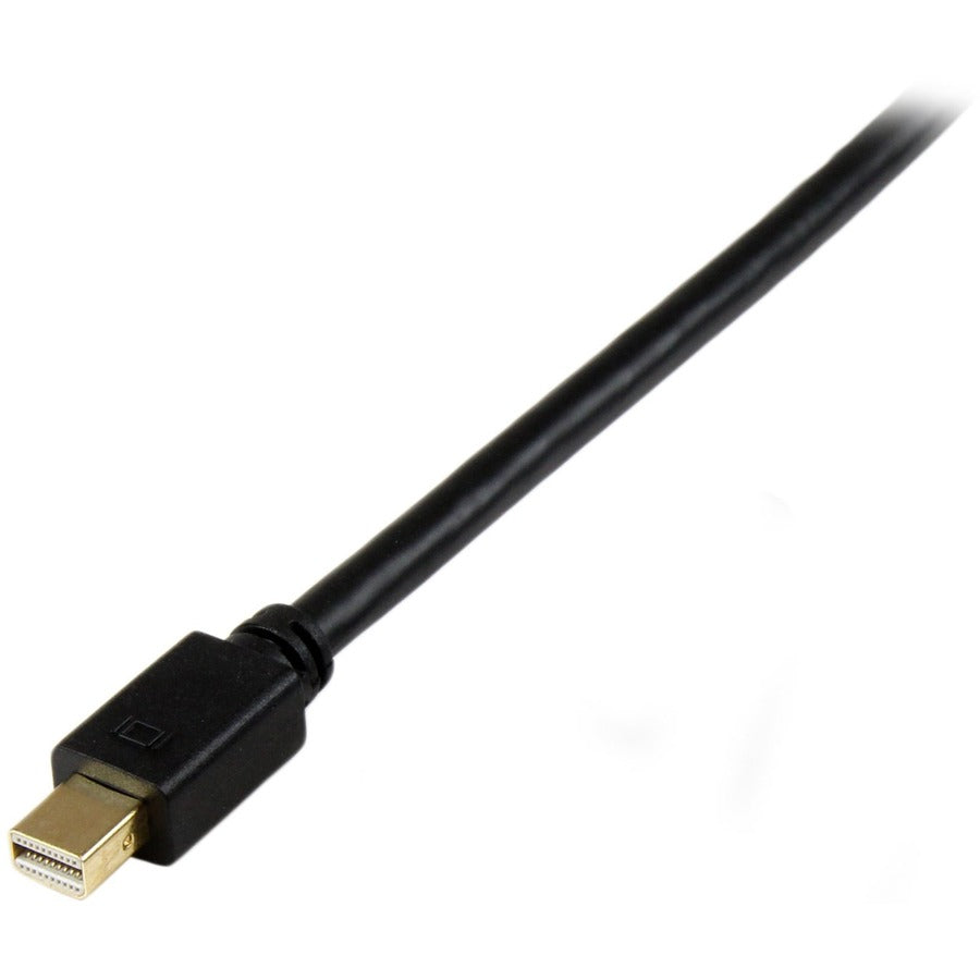 StarTech.com 3ft Mini DisplayPort to DVI Cable, Active Mini DP to DVI-D Adapter/Converter Cable, 1080p Video, mDP to DVI Monitor/Display