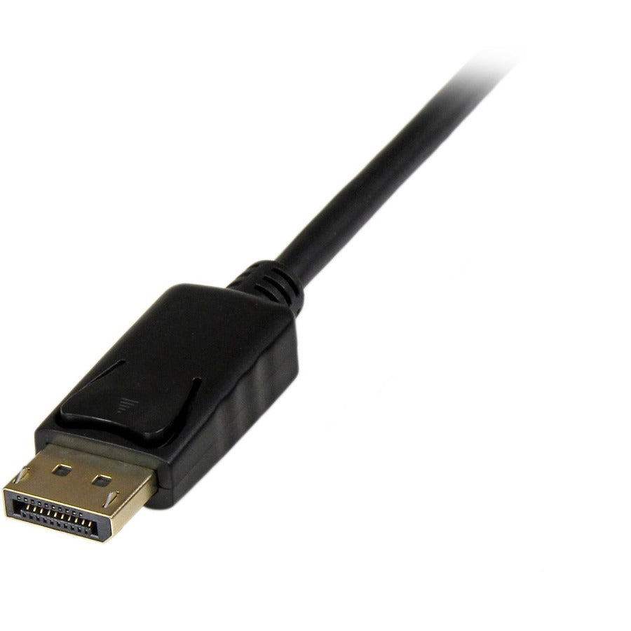 StarTech.com 6ft (1.8m) DisplayPort to DVI Cable, 1080p, Active DisplayPort to DVI-D Adapter/Converter Cable, DP 1.2 to DVI Monitor Cable