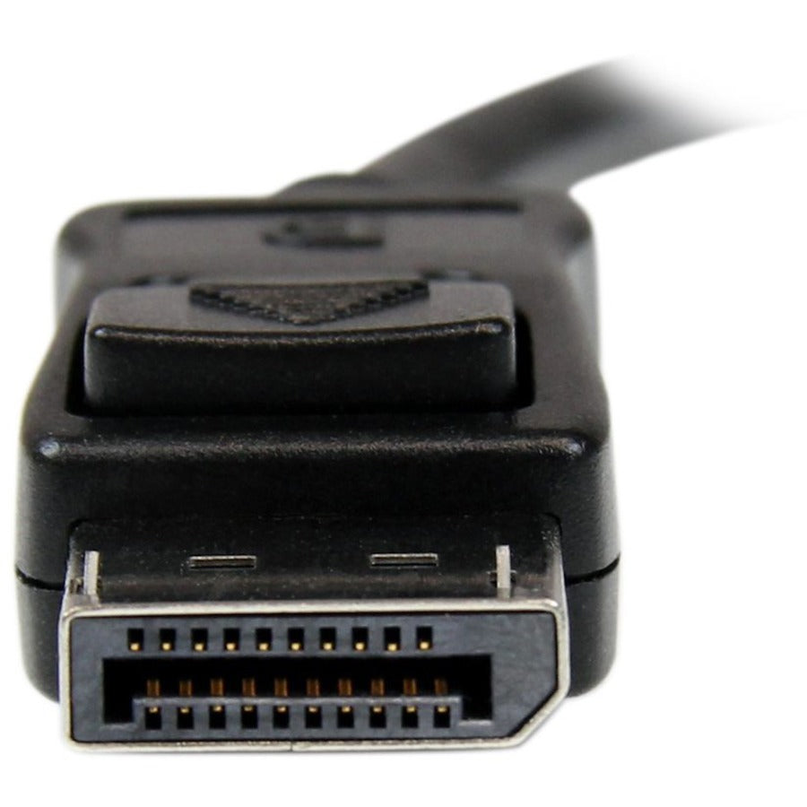 StarTech.com 32ft (10m) Active DisplayPort Cable, 4K UHD DisplayPort Cable, Long DP Cable/Cord for Projector/Monitor, w/ Latches