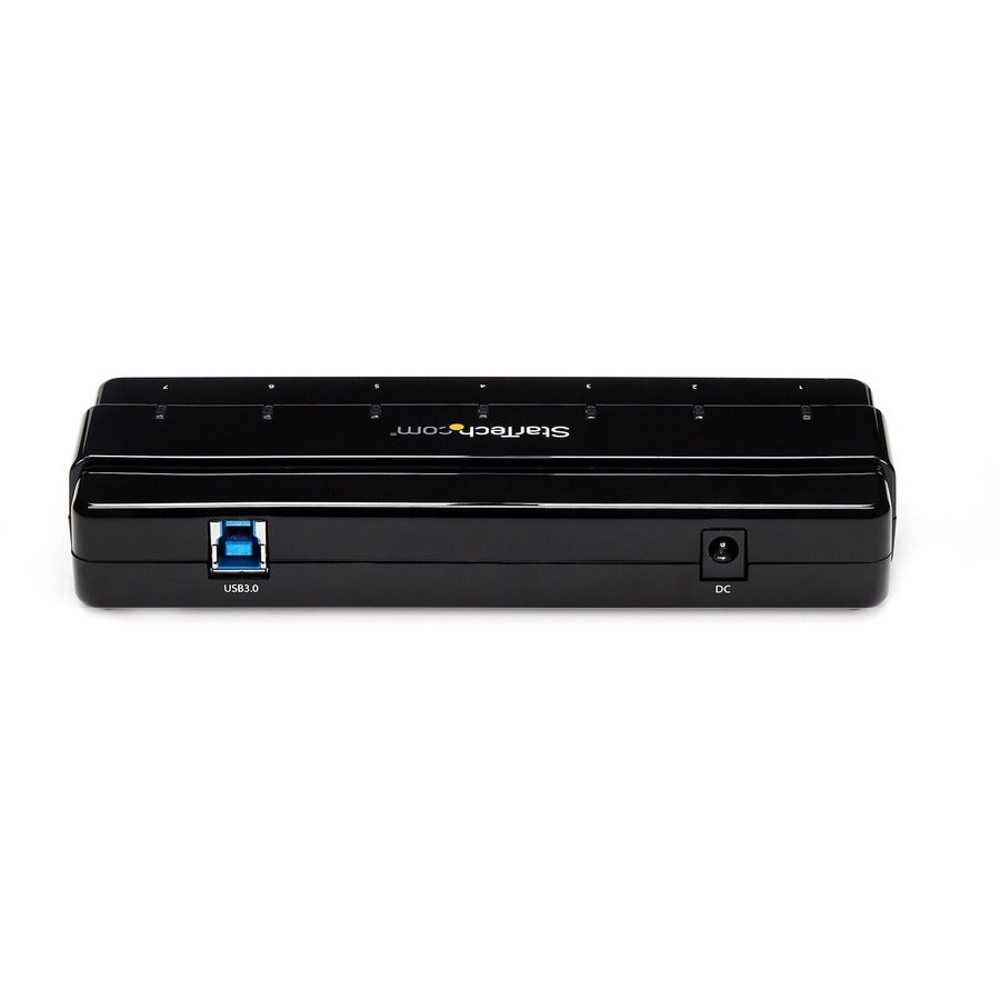 StarTech.com Hub USB 3.0 SuperSpeed 7 ports - 5 Gbit/s - Hub USB de bureau avec adaptateur secteur - Noir