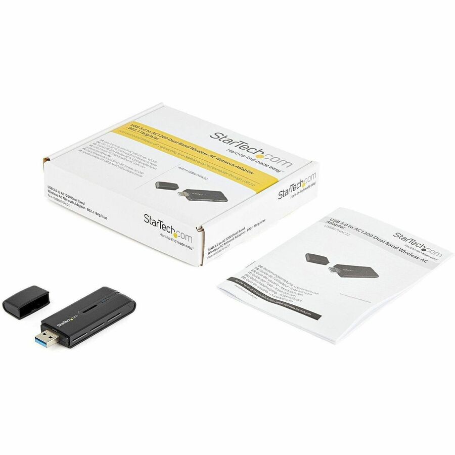 Adaptateur réseau sans fil AC double bande StarTech.com USB 3.0 AC1200 - Adaptateur Wi-Fi 802.11ac