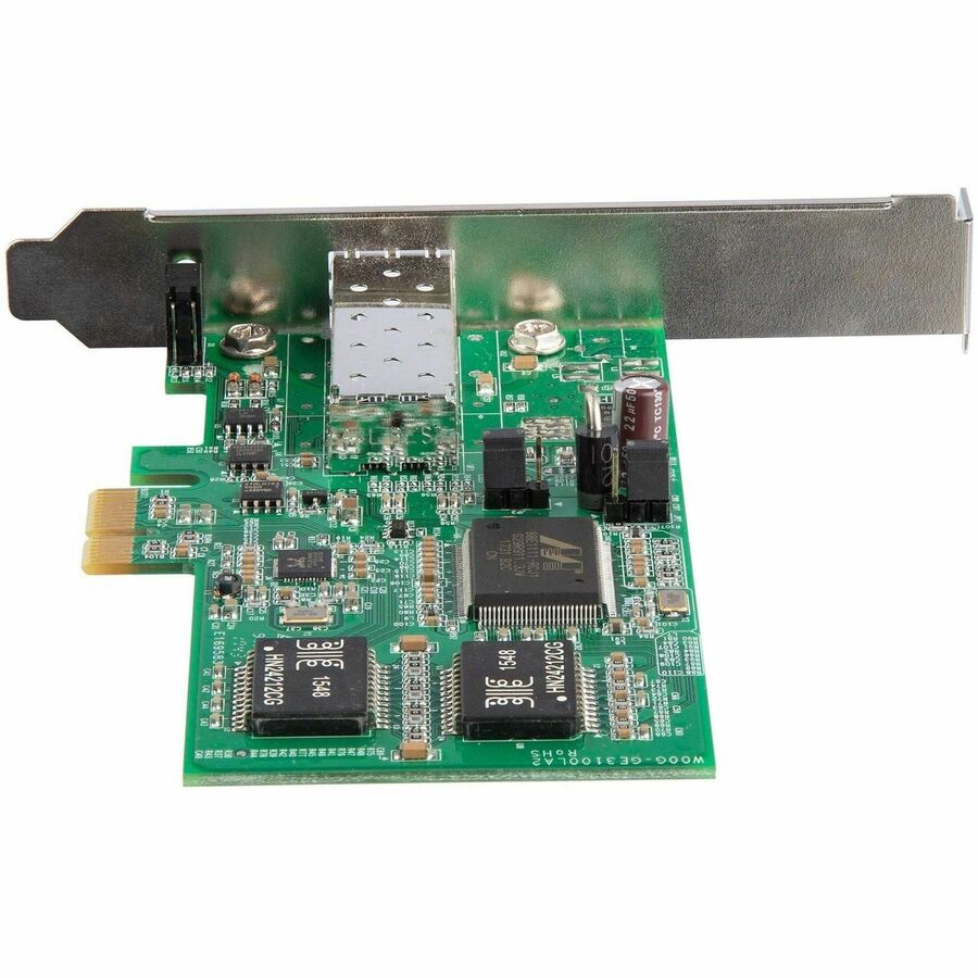 Carte réseau fibre optique Gigabit Ethernet PCI Express StarTech.com avec Open SFP - Adaptateur de carte réseau PCIe SFP