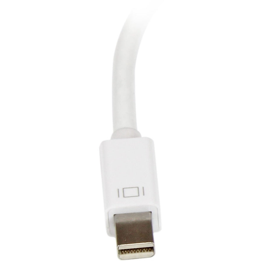 StarTech.com Mini DisplayPort to HDMI Adapter, Active Mini DP to HDMI Video Converter for Monitor/Display, 4K 30Hz, mDP to HDMI Adapter, White