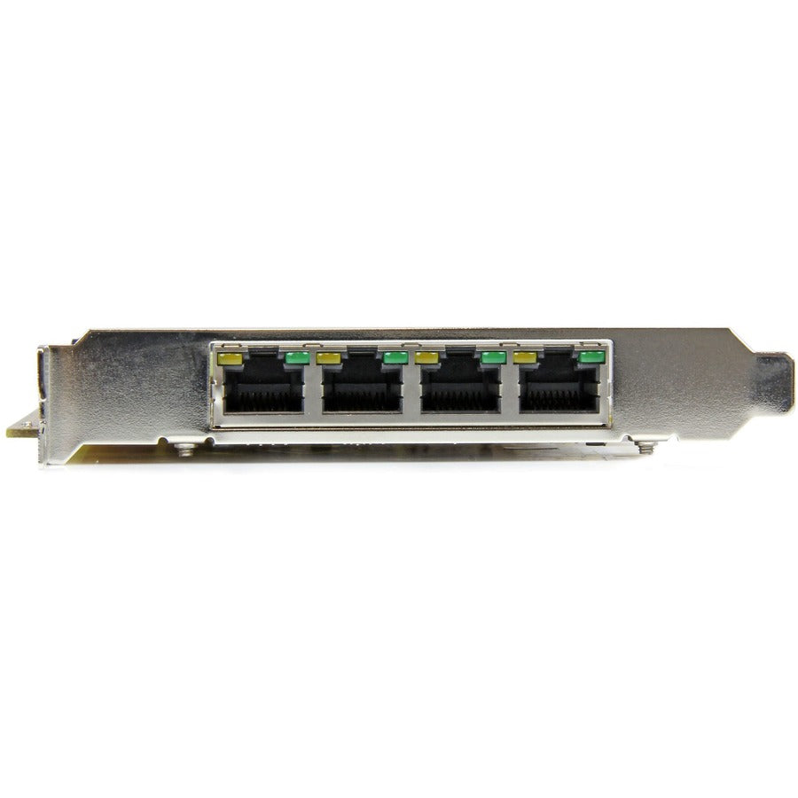 Carte réseau PCIe Gigabit Power over Ethernet StarTech.com 4 ports - Carte réseau PCI Express PSE/PoE