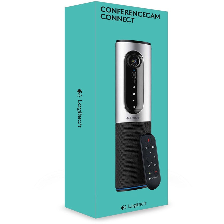 Caméra de visioconférence Logitech ConferenceCam Connect - Argent - USB - 1 paquet