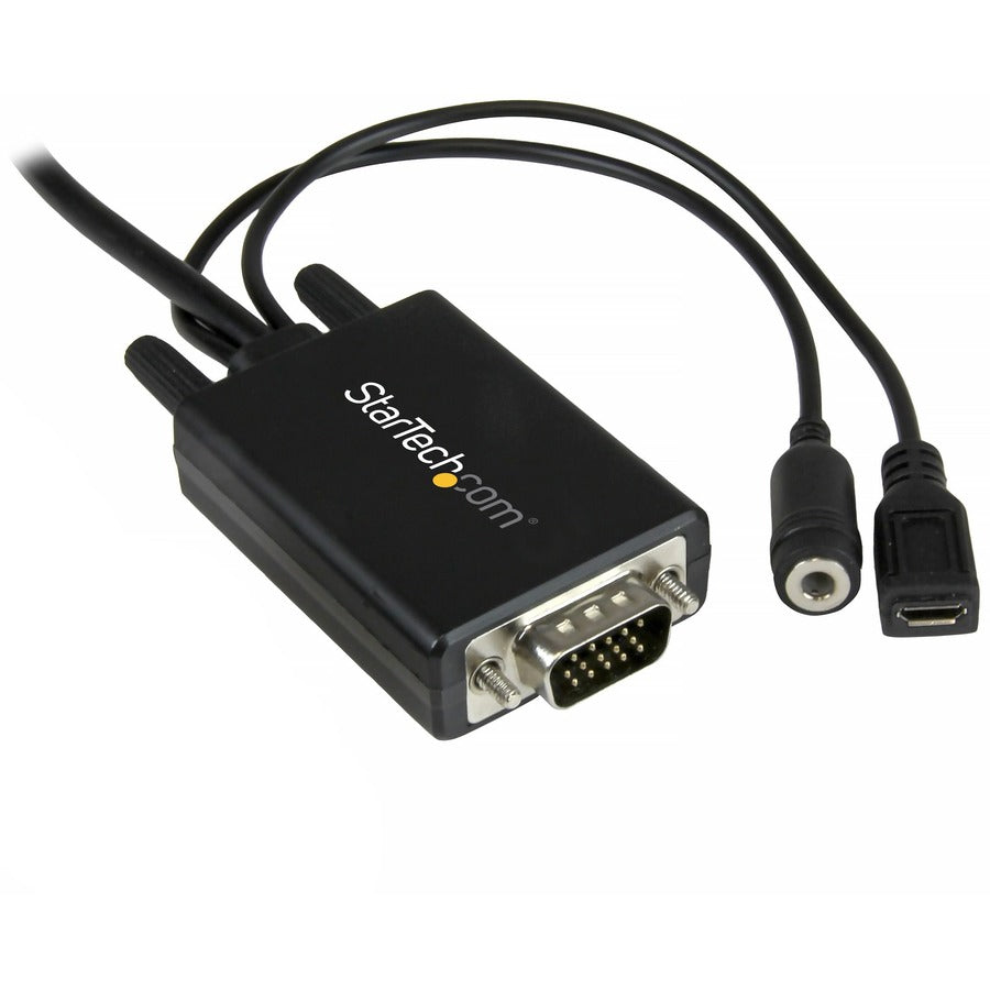 Câble adaptateur DisplayPort vers VGA StarTech.com de 3 m avec audio - Convertisseur DP vers VGA - 1920 x 1200