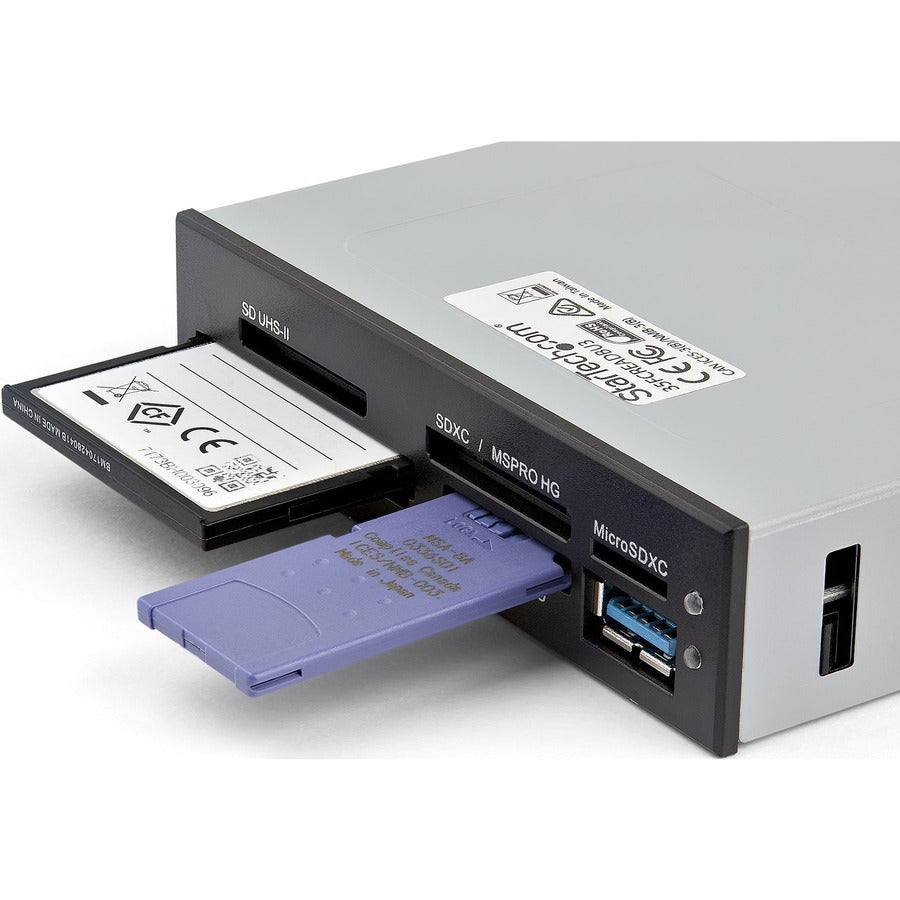 Lecteur multicartes interne USB 3.0 StarTech.com avec prise en charge UHS-II - Lecteur de cartes mémoire SD/Micro SD/MS/CF