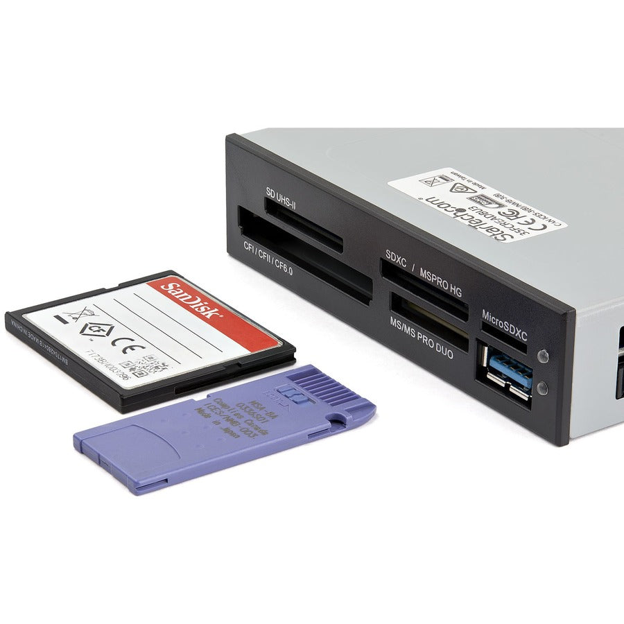 Lecteur multicartes interne USB 3.0 StarTech.com avec prise en charge UHS-II - Lecteur de cartes mémoire SD/Micro SD/MS/CF