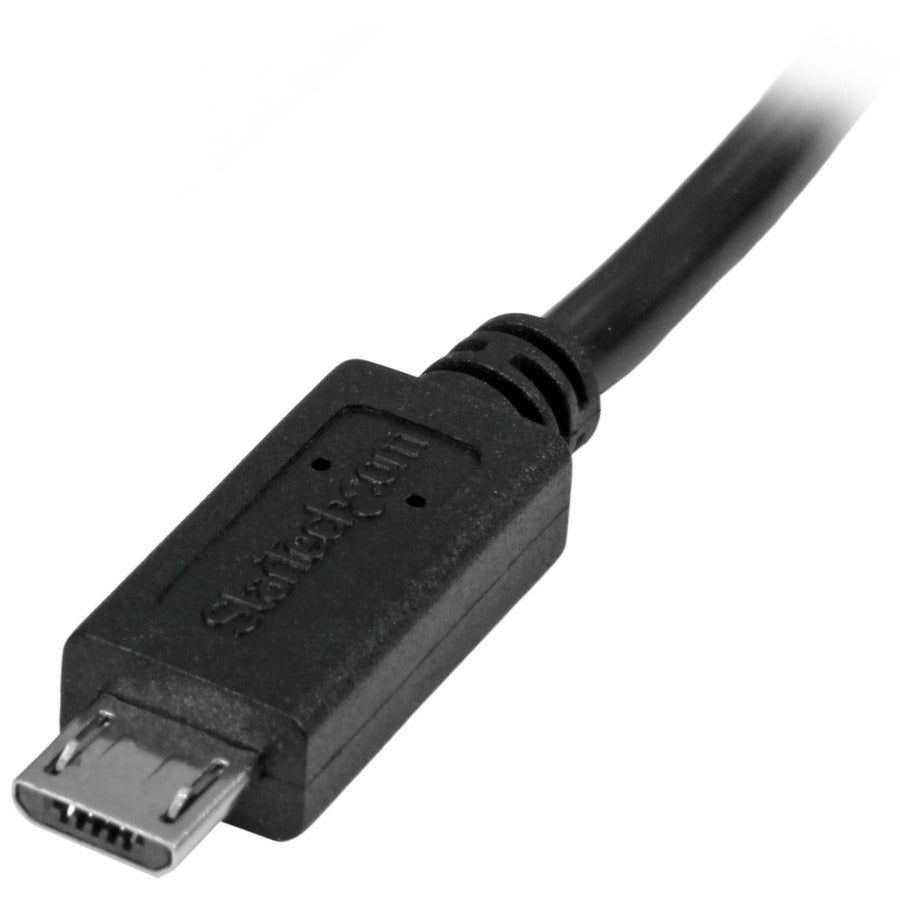 Câble d'extension micro-USB StarTech.com de 0,5 m (20 po) - M/F - Micro USB mâle vers micro USB femelle