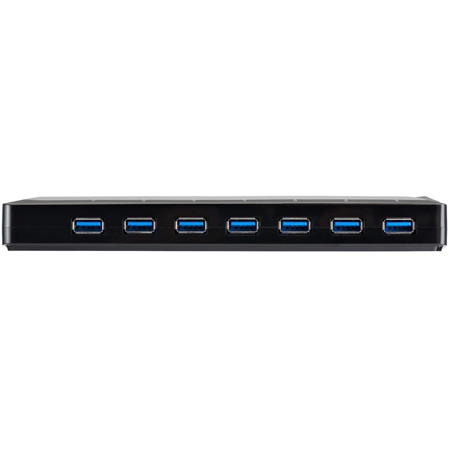 StarTech.com Hub USB 3.0 7 ports avec ports de charge dédiés - 2 ports 2,4 A - Hub USB de bureau et station de charge rapide
