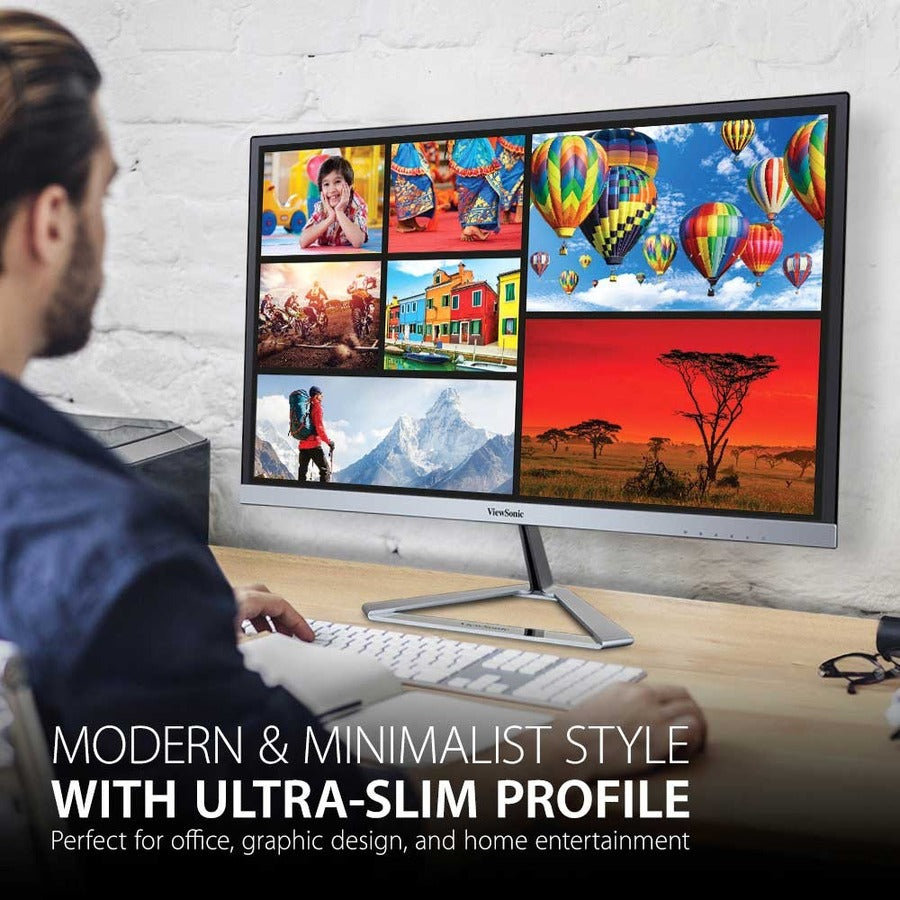Viewsonic 27" Display, IPS Panel, 1920 x 1080 Resolution
