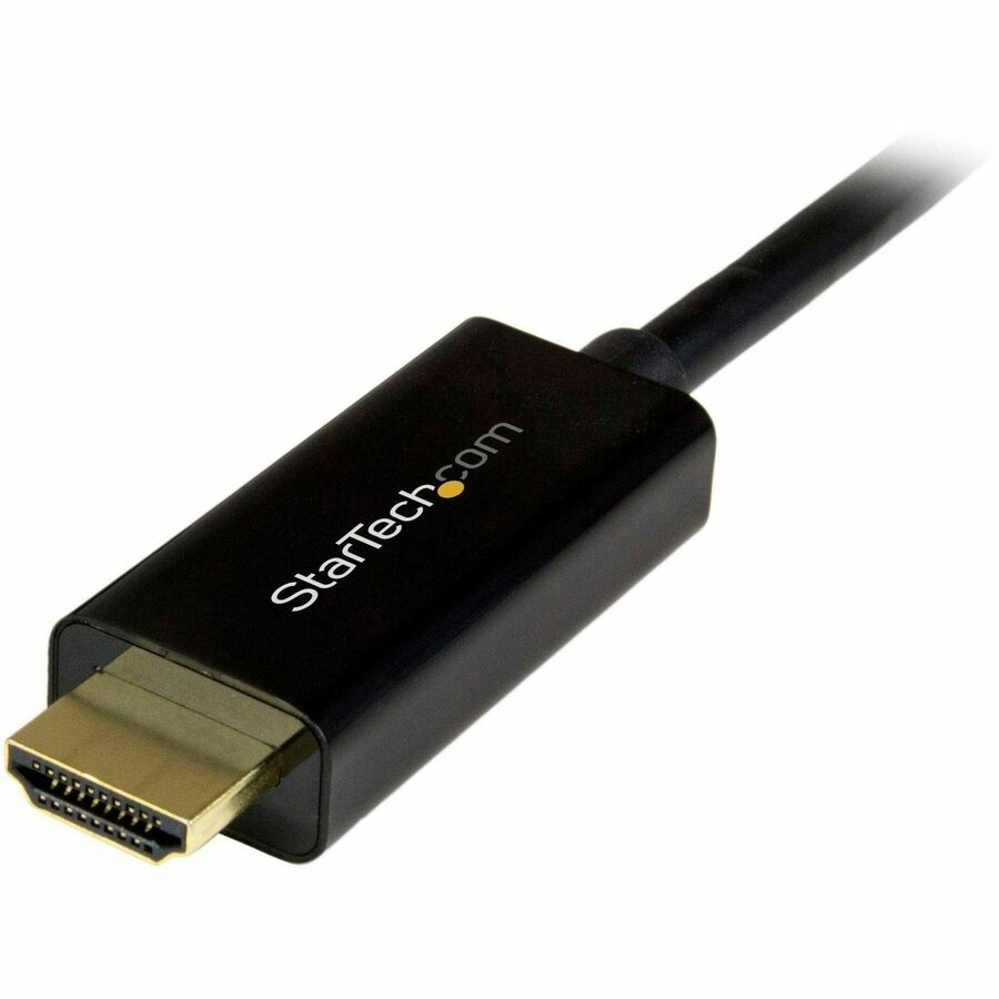 Câble adaptateur DisplayPort vers HDMI StarTech.com de 3 m (10 pi), vidéo 4K 30 Hz, convertisseur DP 1.2 vers HDMI pour moniteur/écran HDMI, passif