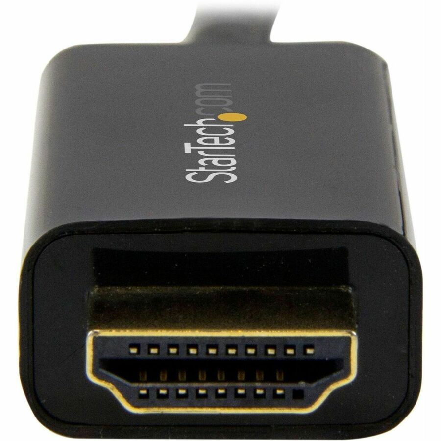 Câble adaptateur DisplayPort vers HDMI StarTech.com de 3 m (10 pi), vidéo 4K 30 Hz, convertisseur DP 1.2 vers HDMI pour moniteur/écran HDMI, passif