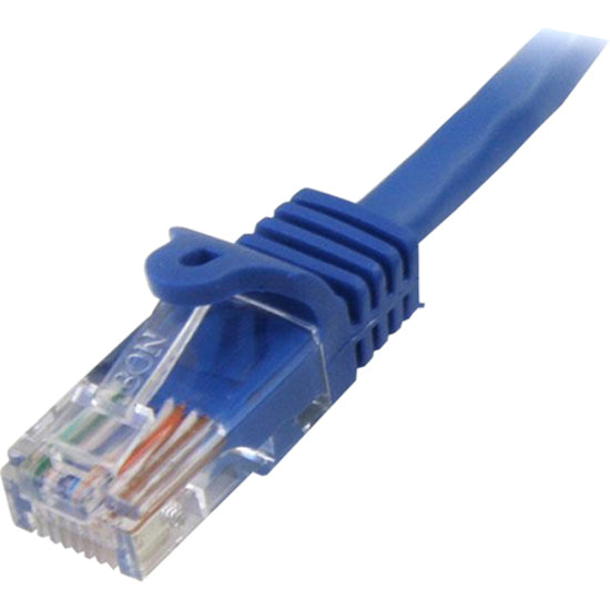 StarTech.com 5m Cat5e Patch Cable with Snagless RJ45 Connectors - Blue - 5 m Patch Cord